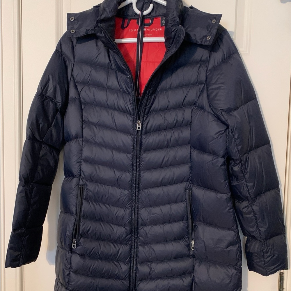 Women’s packable long down coat